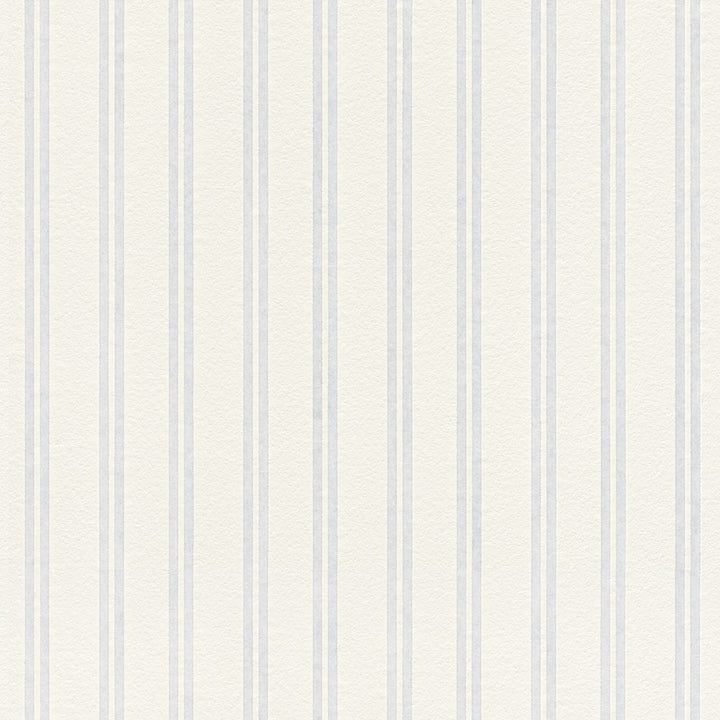 Elliott White Paintble Stripe Wallpaper by Brewster PaintWorks Covers about 57.5 square feet 20.9-in by 33-ft long roll Unpasted 0 - Fabric Carolina -