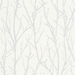 Redford White Birch Paintable Wallpaper by Brewster