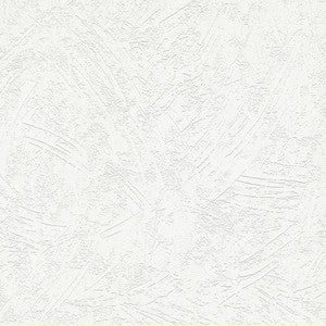 Netson White Plaster Paintable Wallpaper by Brewster