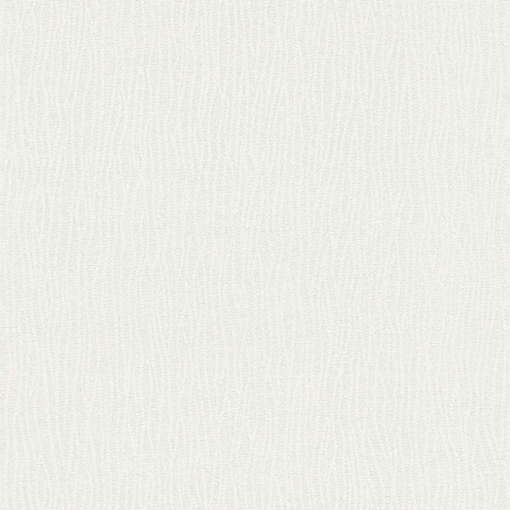 Agne White Threads Paintable Wallpaper by Brewster PaintWorks Covers about 57.5 square feet 20.9-in by 33-ft long roll Unpasted 0 - Fabric Carolina -