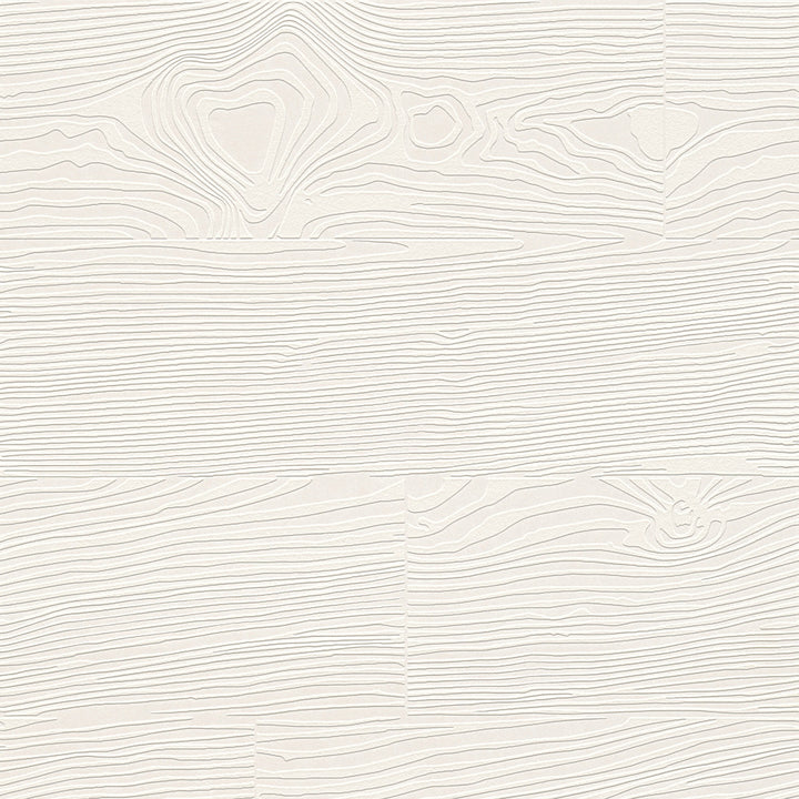 Wade White Planks Paintable Wallpaper by Brewster PaintWorks Covers about 57.5 square feet 20.9-in by 33-ft long roll Prepasted 25.2 - Fabric Carolina -