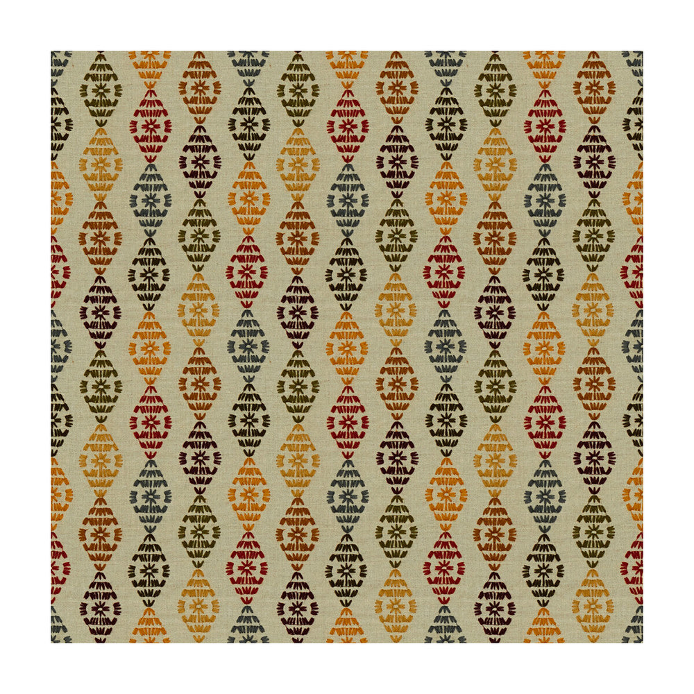 Soojini Knots Harvest by Kravet Design Fabric Kravet Design Fabric Soojini Knots HarvestFabric MUSEUM OF NEW MEXICO LINEN - 65%;POLYESTER - 35% India </p><p>Repeat: H: 8, V: 12.5 52 - Fabric Carolina -