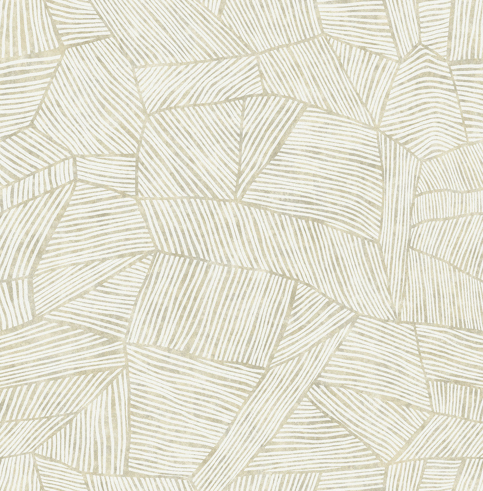Aldabra Taupe TextuGeometric Wallpaper by A-Street Prints Seychelles Covers about 56.4 square feet 20.5-in by 33-ft long roll Unpasted 20.9 - Fabric Carolina -