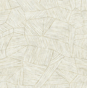 Aldabra Taupe TextuGeometric Wallpaper by A-Street Prints