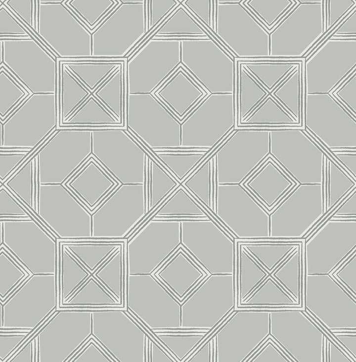 Livia Grey Trellis Wallpaper by A-Street Prints Seychelles Covers about 56.4 square feet 20.5-in by 33-ft long roll Unpasted 10.4 - Fabric Carolina -