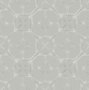 Livia Grey Trellis Wallpaper by A-Street Prints
