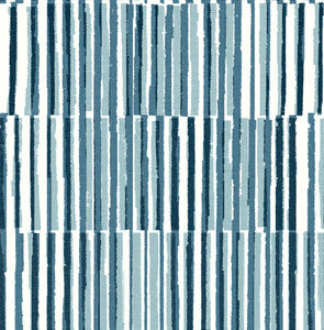 Sabah Teal Stripe Wallpaper by A-Street Prints