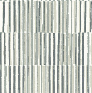 Sabah Slate Stripe Wallpaper by A-Street Prints