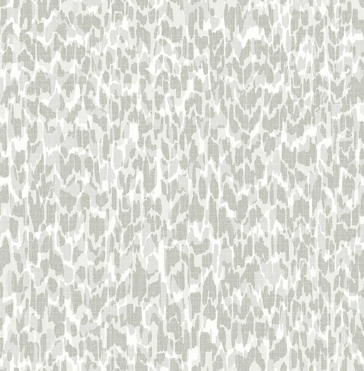 Flavia Grey Animal Print Wallpaper by A-Street Prints Seychelles Covers about 56.4 square feet 20.5-in by 33-ft long roll Unpasted 20.9 - Fabric Carolina -