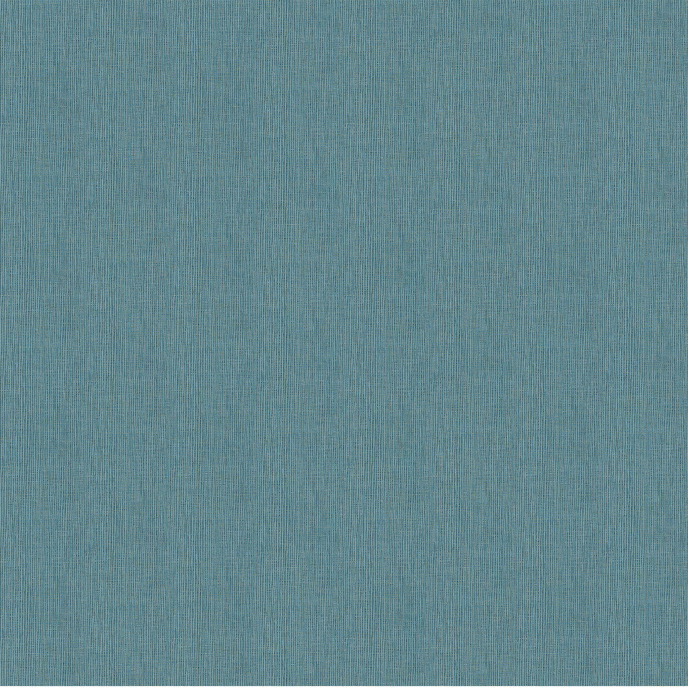 Seaton Teal Linen Texture Wallpaper by Advantage Beyond Textures Covers about 57.8 square feet 21-in by 33-ft long roll Unpasted 0 - Fabric Carolina -
