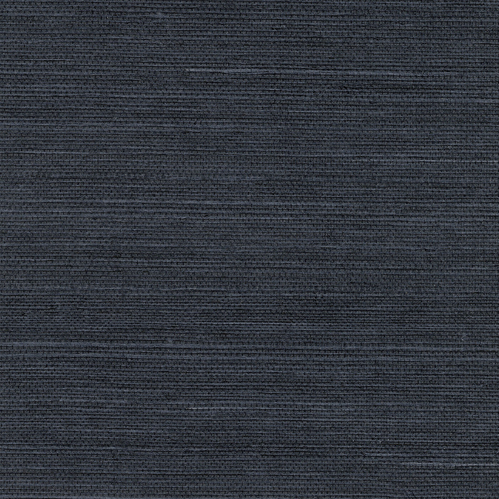Peninsula Navy Sisal Grasscloth Wallpaper by Advantage Grasscloth Portfolio Covers about 72 square feet 36-in by 24-ft long roll Unpasted 0 - Fabric Carolina -