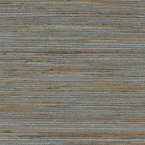 Shandong Slate Ramie Grasscloth Wallpaper by Advantage