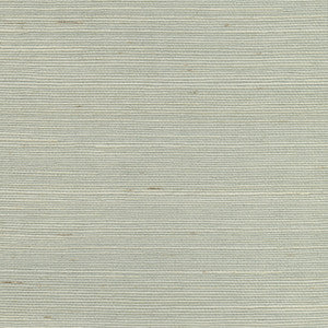 Nantong Light Blue Sisal Grasscloth Wallpaper by Advantage