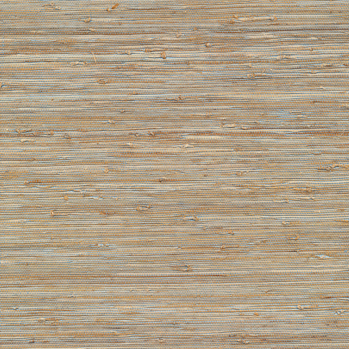 Jeong Soft Teal Beige Grasscloth Wallpaper by Advantage Grasscloth Portfolio Covers about 72 square feet 36-in by 24-ft long roll Unpasted 0 - Fabric Carolina -