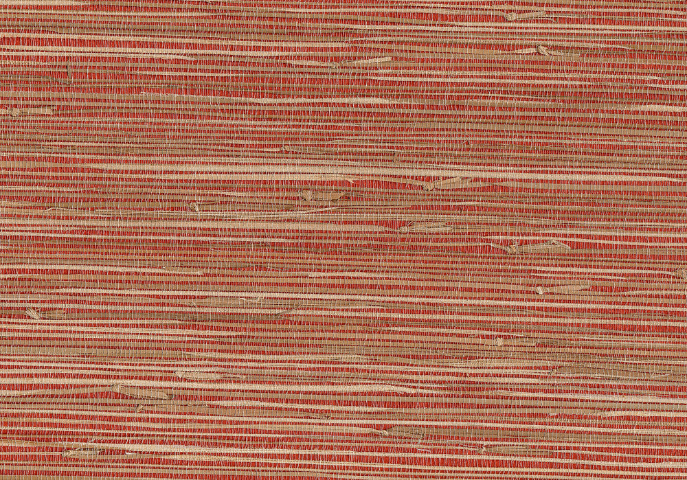 Rio Brick Grasscloth Wallpaper by Advantage Grasscloth Portfolio Covers about 72 square feet 36-in by 24-ft long roll Unpasted 0 - Fabric Carolina -