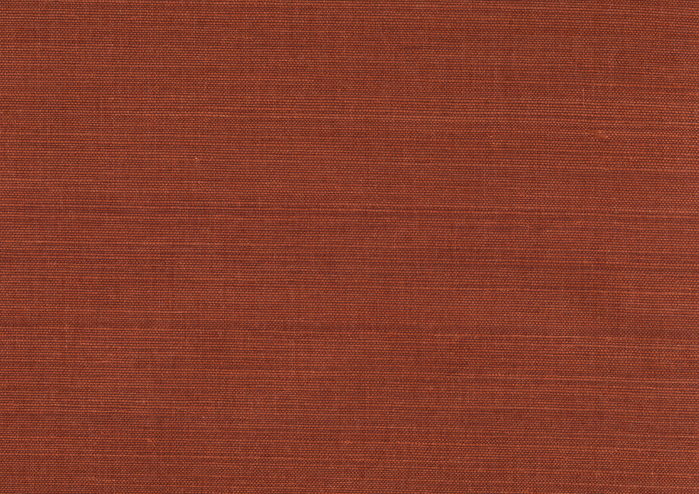 Kokoro Red Grasscloth Wallpaper by Advantage Grasscloth Portfolio Covers about 72 square feet China Unpasted No repeat, random match 36-in by 24-ft long roll - Fabric Carolina -