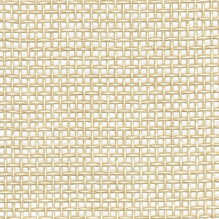 Aki Silver Grasscloth Wallpaper by Advantage Grasscloth Portfolio Covers about 72 square feet 36-in by 24-ft long roll Unpasted 0 - Fabric Carolina -