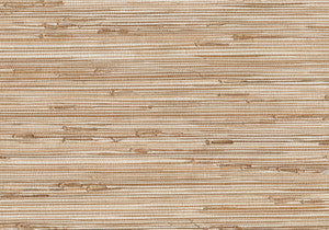 Kaziko Khaki Grasscloth Wallpaper by Advantage