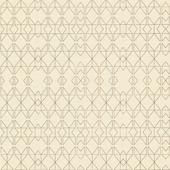 Paititi Gold Diamond Trellis Wallpaper by A-Street Prints Lustre Covers about 57.5 square feet 20.9-in by 33-ft long roll Unpasted 12.5 - Fabric Carolina -