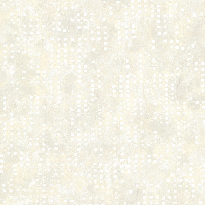 Felsic Cream Studded Cube Wallpaper by A-Street Prints Lustre Covers about 57.5 square feet 20.9-in by 33-ft long roll Unpasted 12.5 - Fabric Carolina -