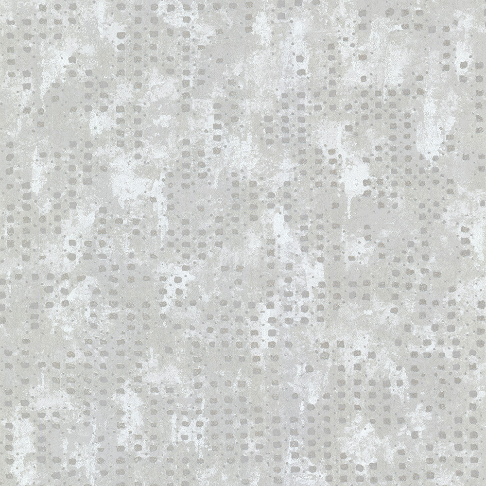 Felsic Silver Studded Cube Wallpaper by A-Street Prints Lustre Covers about 57.5 square feet 20.9-in by 33-ft long roll Unpasted 12.5 - Fabric Carolina -