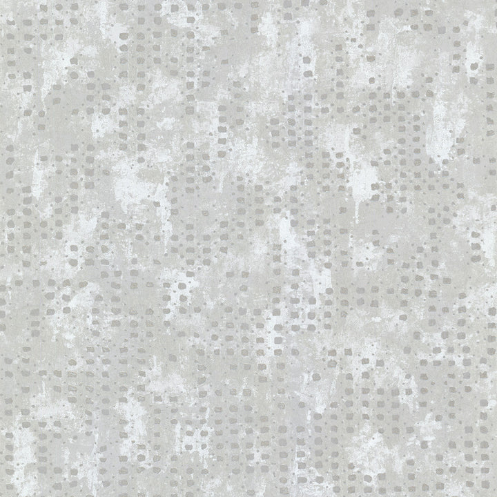 Felsic Silver Studded Cube Wallpaper by A-Street Prints Lustre Covers about 57.5 square feet 20.9-in by 33-ft long roll Unpasted 12.5 - Fabric Carolina -