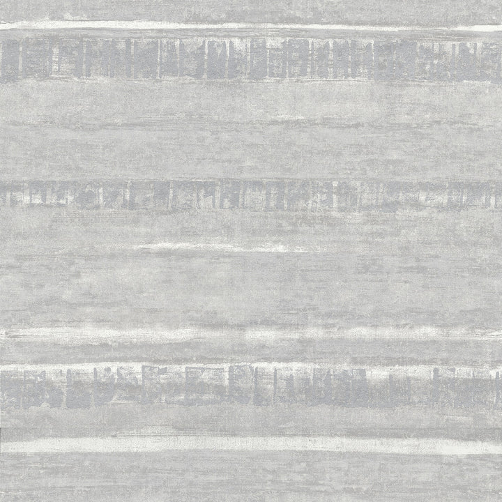 Rakasa Silver Distressed Stripe Wallpaper by A-Street Prints Lustre Covers about 57.5 square feet 20.9-in by 33-ft long roll Unpasted 25.2 - Fabric Carolina -