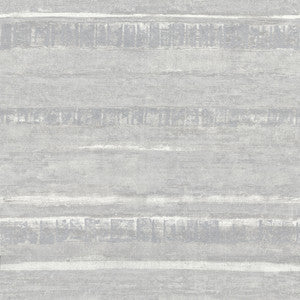 Rakasa Silver Distressed Stripe Wallpaper by A-Street Prints