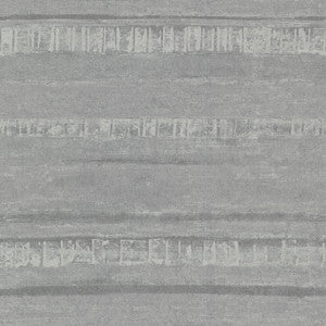 Rakasa Pewter Distressed Stripe Wallpaper by A-Street Prints