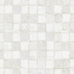 Varak Platinum Checkerboard Wallpaper by A-Street Prints