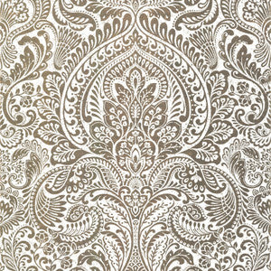 Artemis Gold Floral Damask Wallpaper by A-Street Prints