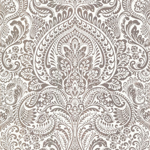 Artemis Rose Gold Floral Damask Wallpaper by A-Street Prints