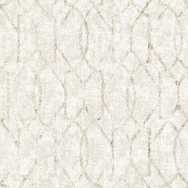 Ziva Gold Trellis Wallpaper by A-Street Prints Lustre Covers about 57.5 square feet 20.9-in by 33-ft long roll Unpasted 25.2 - Fabric Carolina -