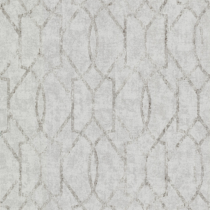 Ziva Platinum Trellis Wallpaper by A-Street Prints Lustre Covers about 57.5 square feet 20.9-in by 33-ft long roll Unpasted 25.2 - Fabric Carolina -