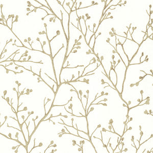 Koura Cream Budding Branches Wallpaper by A-Street Prints