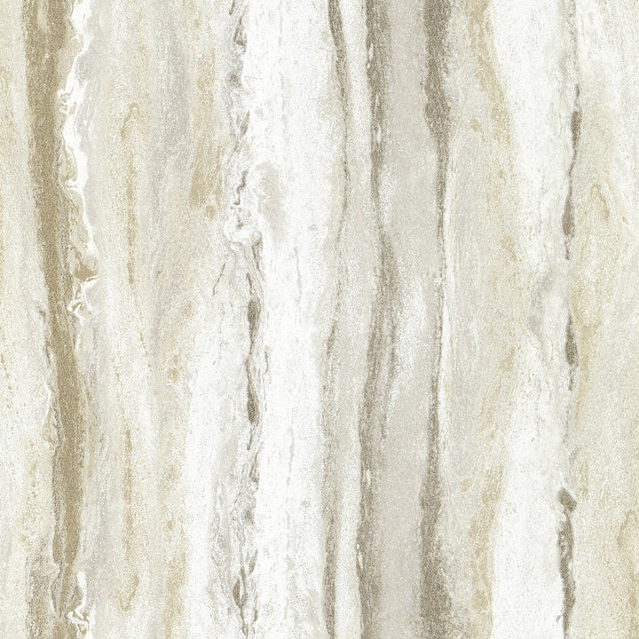 Delesse Gold Marbled Wallpaper by A-Street Prints Lustre Covers about 57.5 square feet 20.9-in by 33-ft long roll Unpasted 25.2 - Fabric Carolina -