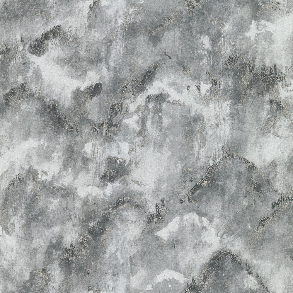 Toula Charcoal Abstract Wallpaper by A-Street Prints Lustre Covers about 57.5 square feet 20.9-in by 33-ft long roll Unpasted 20.9 - Fabric Carolina -