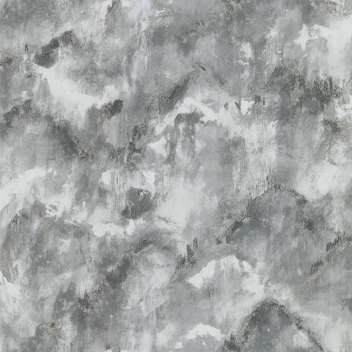 Toula Charcoal Abstract Wallpaper by A-Street Prints Lustre Covers about 57.5 square feet 20.9-in by 33-ft long roll Unpasted 20.9 - Fabric Carolina -