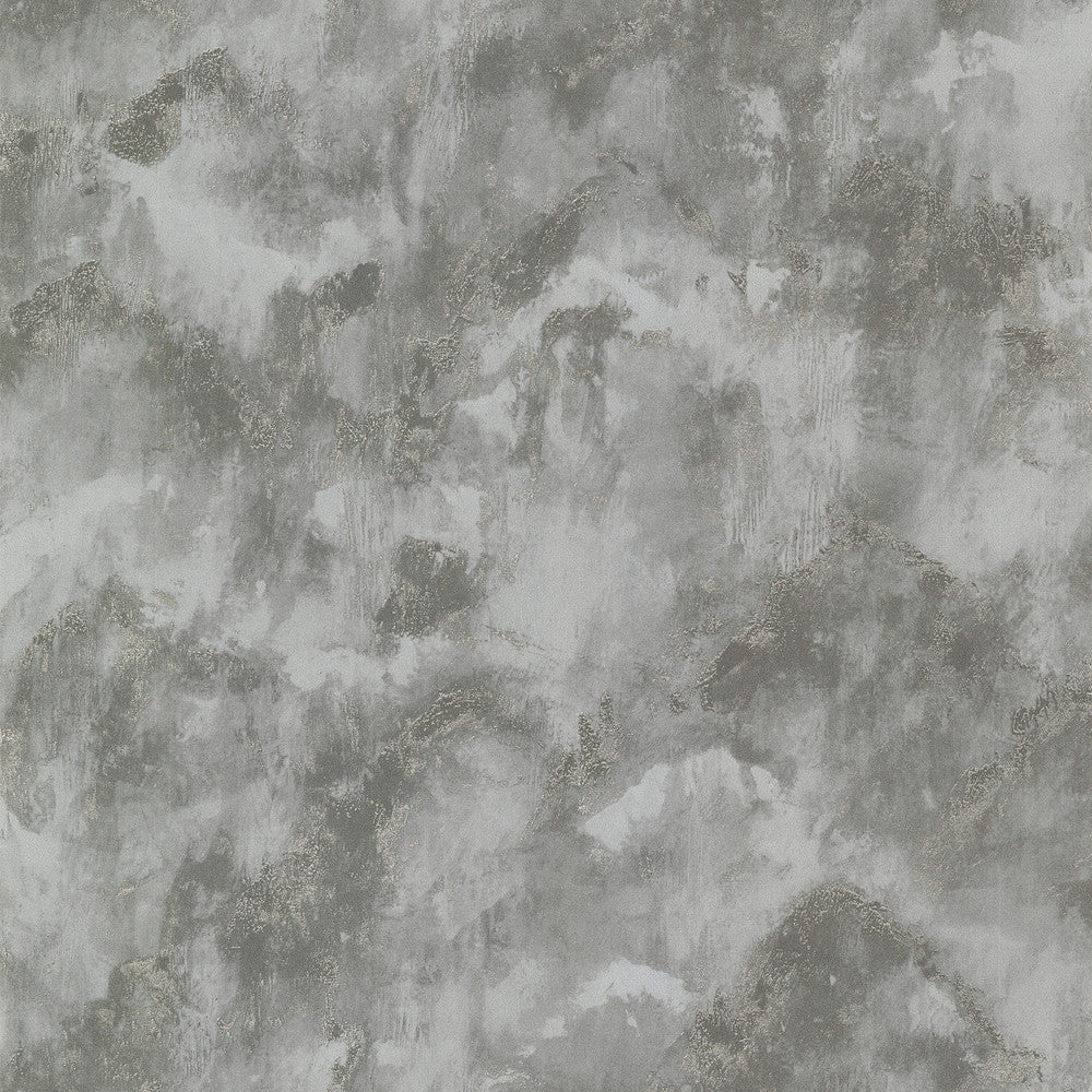 Toula Silver Abstract Wallpaper by A-Street Prints Lustre Covers about 57.5 square feet 20.9-in by 33-ft long roll Unpasted 20.9 - Fabric Carolina -