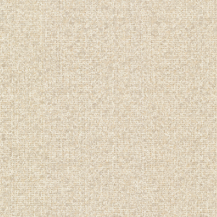 Maia Gold Faux Linen Wallpaper by A-Street Prints Lustre Covers about 57.5 square feet 20.9-in by 33-ft long roll Unpasted 0 - Fabric Carolina -