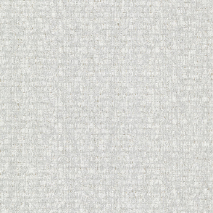 Zeke Silver Imitation Fabric Wallpaper by A-Street Prints Lustre Covers about 57.5 square feet 20.9-in by 33-ft long roll Unpasted 10.4 - Fabric Carolina -