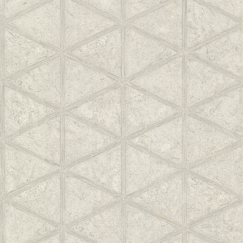 Mayari Platinum Tiled Wallpaper by A-Street Prints Lustre Covers about 57.5 square feet 20.9-in by 33-ft long roll Unpasted 25.2 - Fabric Carolina -