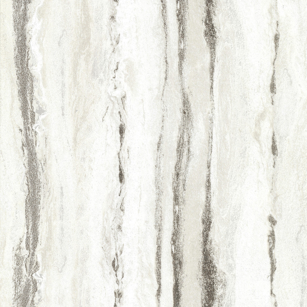 Delesse Platinum Marbled Wallpaper by A-Street Prints Lustre Covers about 57.5 square feet 20.9-in by 33-ft long roll Unpasted 25.2 - Fabric Carolina -
