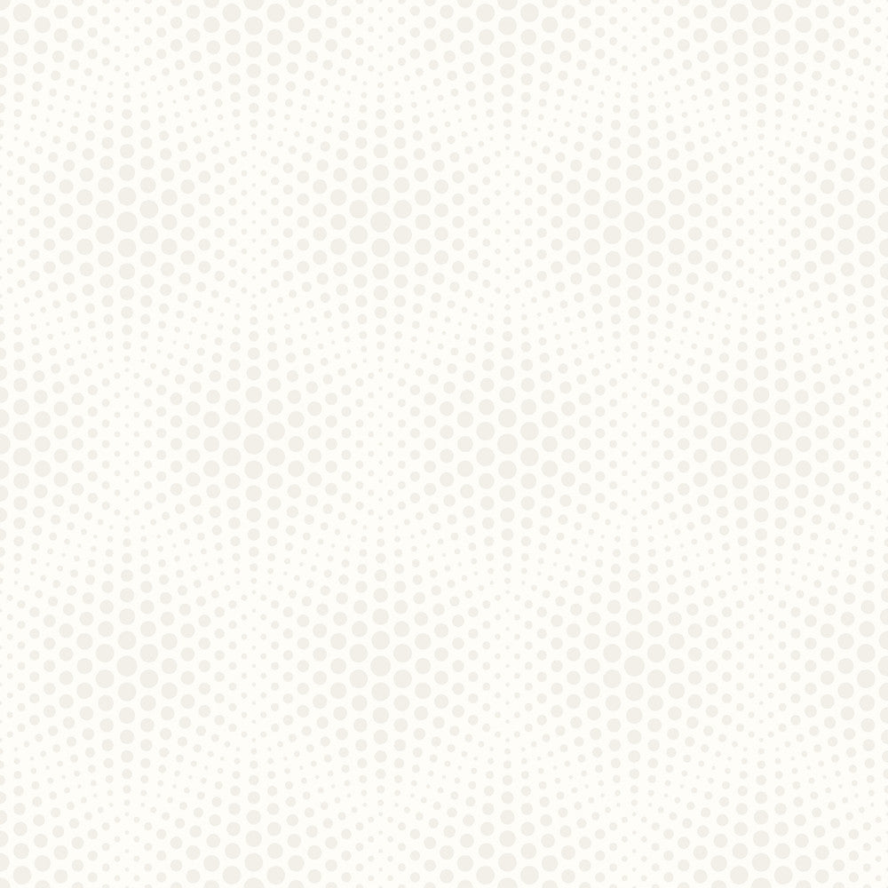 Milo White Bubble Geometric Wallpaper by Advantage Geo & Textures Covers about 57.5 square feet 20.9-in by 33-ft long roll Unpasted 20.9 - Fabric Carolina -