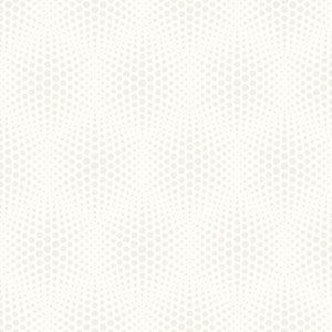 Milo White Bubble Geometric Wallpaper by Advantage