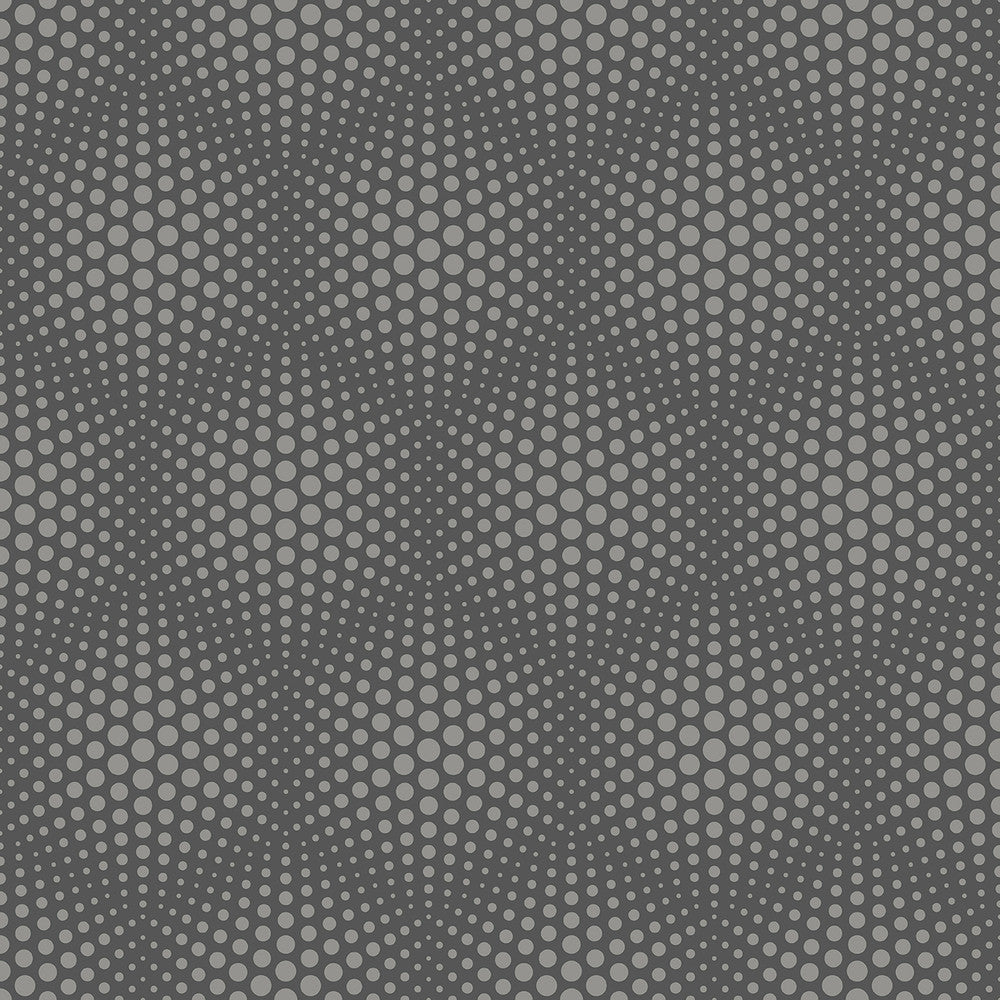 Milo Dark Grey Bubble Geometric Wallpaper by Advantage Geo & Textures Covers about 57.5 square feet 20.9-in by 33-ft long roll Unpasted 20.9 - Fabric Carolina -