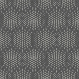 Milo Dark Grey Bubble Geometric Wallpaper by Advantage