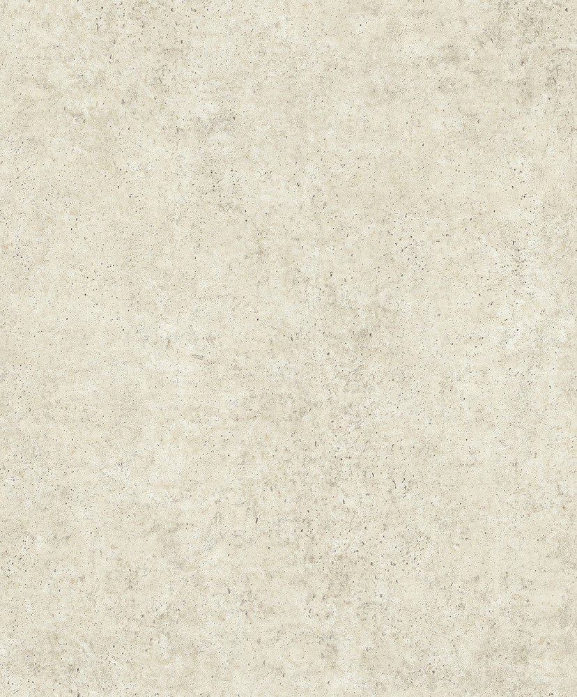 Joaquin Bone Faux Cement Wallpaper by Advantage Geo & Textures Covers about 57.5 square feet 20.9-in by 33-ft long roll Unpasted 0 - Fabric Carolina -