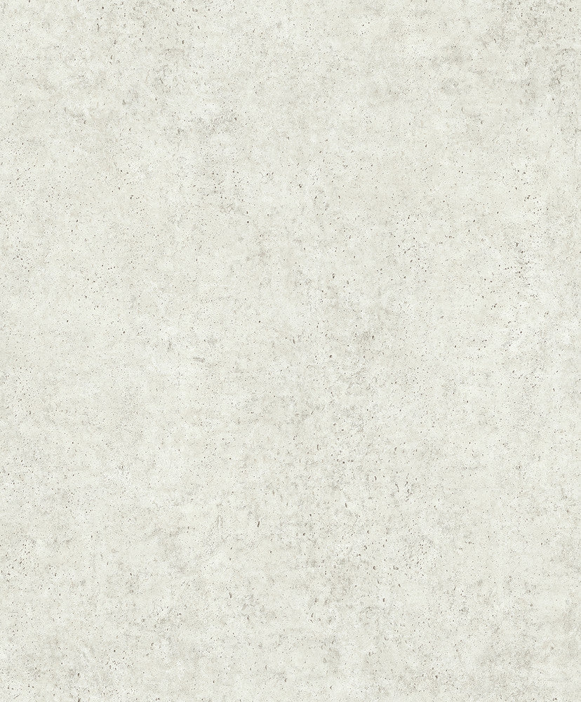 Joaquin Light Grey Faux Cement Wallpaper by Advantage Geo & Textures Covers about 57.5 square feet 20.9-in by 33-ft long roll Unpasted 0 - Fabric Carolina -