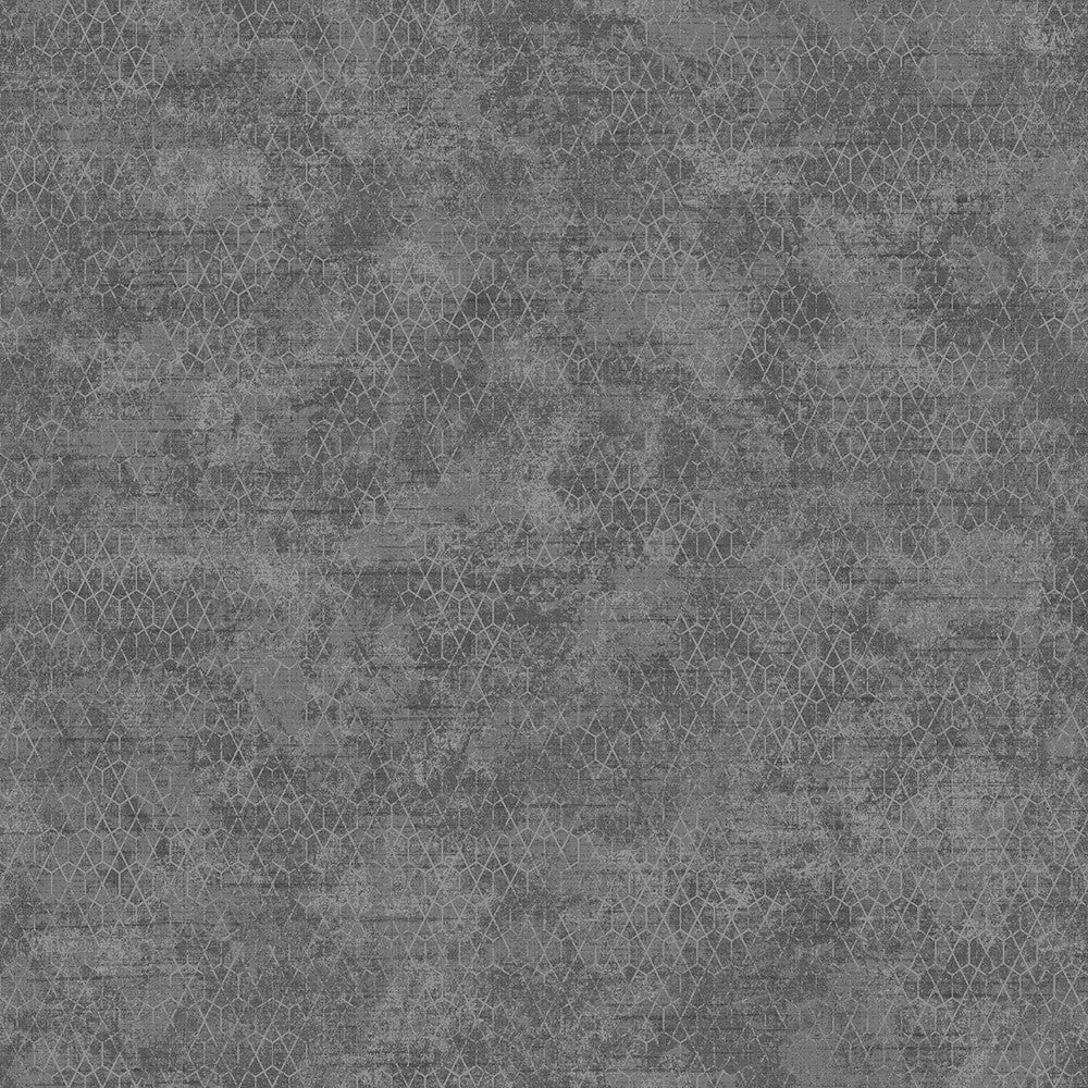 Elias Grey Gridline Wallpaper by Advantage Geo & Textures Covers about 57.5 square feet 20.9-in by 33-ft long roll Unpasted 10.5 - Fabric Carolina -